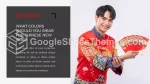 Chinees Nieuwjaar Orchideeënbloesem Google Presentaties Thema Slide 11