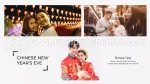 Kinesiskt Nyår Orkidéblomma Google Presentationer-Tema Slide 12