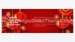 Kinesisk Nyttår Orkidéblomst Google Presentasjoner Tema Slide 13