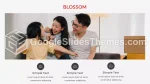 Kinesisk Nyttår Orkidéblomst Google Presentasjoner Tema Slide 19