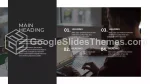 Datamaskin Selskap It Google Presentasjoner Tema Slide 08