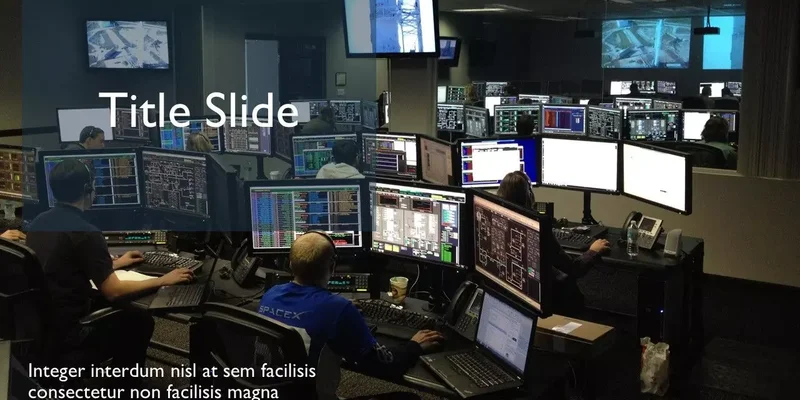 Internet-datacenter Google Presentationsmall för nedladdning