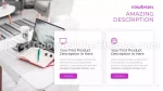 Dator Modernt Professionellt Google Presentationer-Tema Slide 03