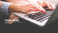Network Server Web Google Slides template for download