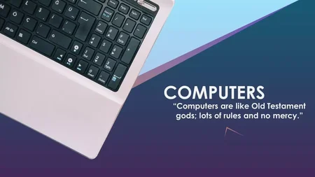 Software Technology Google Slides template for download