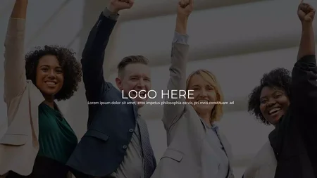 Attraktiv enkel Presentationstema Attraktiv enkel Google Presentationsmall för nedladdning