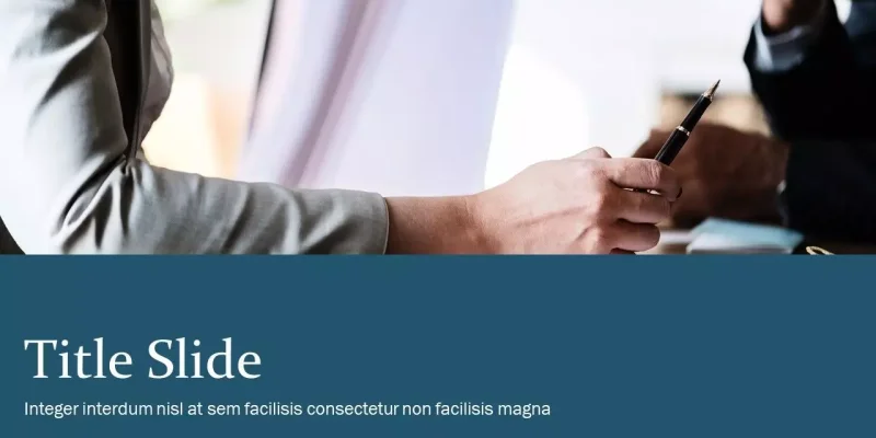 Apresentação Simples Modelo do Apresentações Google para download