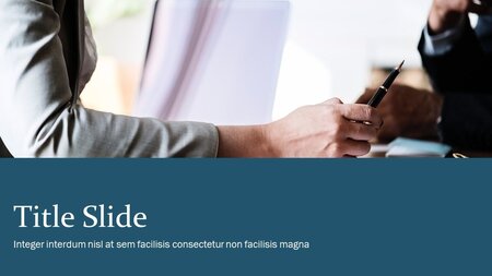 Sunum Basit İndirmeye hazır Google Slaytlar şablonu