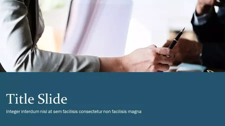 Prezentacja prosta Szablon Google Prezentacje do pobrania