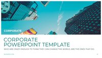 Professional Modern Infographics Google Slides template for download