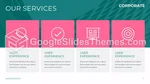 Korporacyjny Profesjonalne Nowoczesne Infografiki Gmotyw Google Prezentacje Slide 07