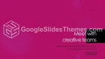 Yaratıcı Çekici Pembe Google Slaytlar Temaları Slide 10
