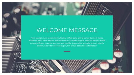 Blockchain pengehandel Google Slides skabelon for download