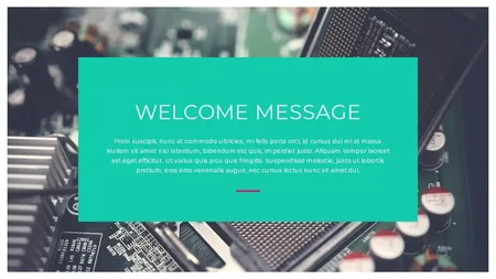 Blockchain Money Trade Google Slides template for download
