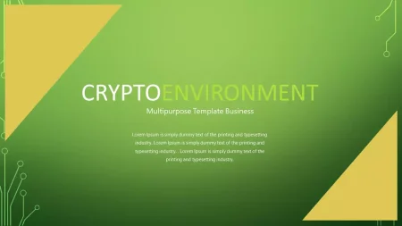 Crypto e ambiente modello di Presentazioni Google da scaricare
