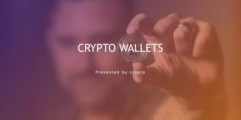 Crypto portemonnee Google Presentaties-sjabloon om te downloaden