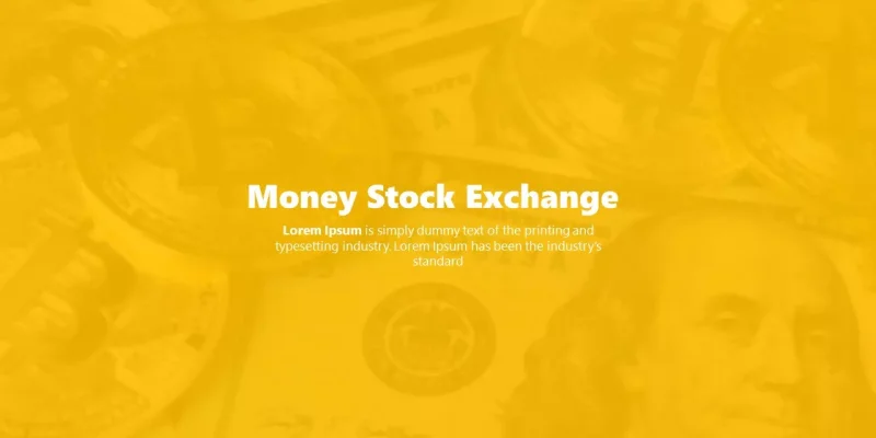 Bolsa de Valores Modelo do Apresentações Google para download