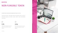 Non-Fungible Token Google Slides template for download