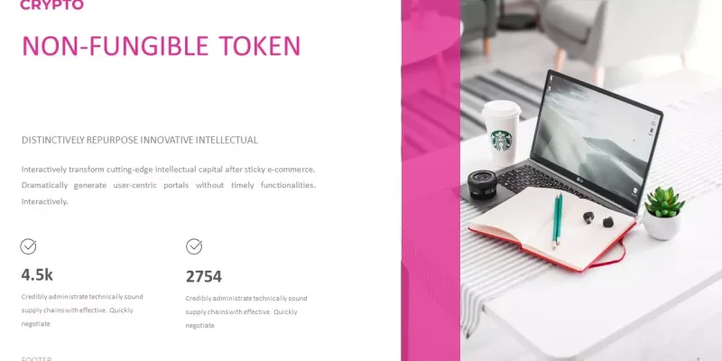 Non-Fungible Token Google Slides template for download