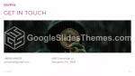 Cryptogeld Niet-Fungibele Token Google Presentaties Thema Slide 24