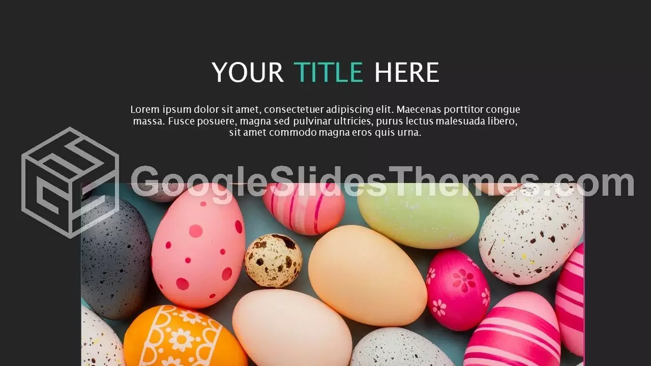 Påskehare Presentasjonsmal | Google Presentasjoner Temaer, image size:1280x720