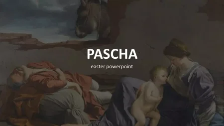 Paasdessert Pascha Google Presentaties-sjabloon om te downloaden