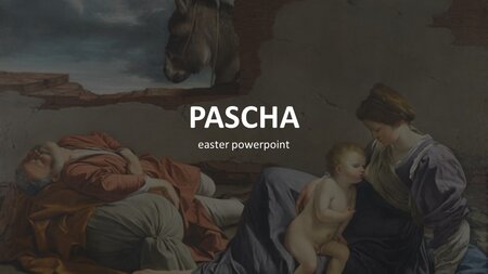 Påske dessert Pascha Google Presentasjoner tema til nedlastning