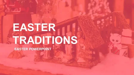 Easter Traditions Google Slides template for download