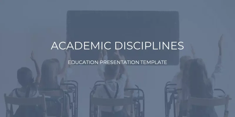 Disciplinas académicas Plantilla de Presentaciones de Google para descargar