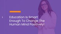 Change The Human Mind Positively Google Slides template for download