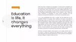 Education Change The Human Mind Positively Google Slides Theme Slide 02