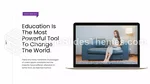 Educación Cambia La Mente Humana Positivamente Tema De Presentaciones De Google Slide 18