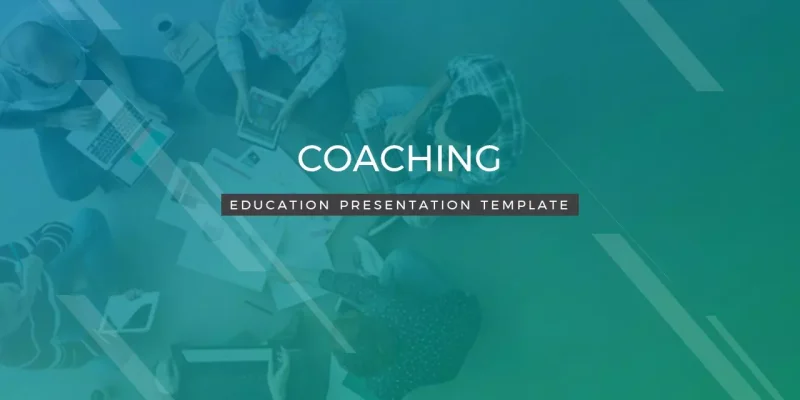 Educación de coaching Plantilla de Presentaciones de Google para descargar