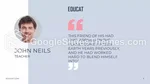 Uddannelse Kollegium Bøger Professionel Google Slides Temaer Slide 09