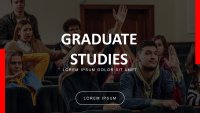 Studia podyplomowe Szablon Google Prezentacje do pobrania