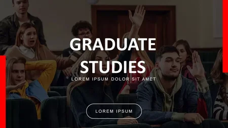 Forskarutbildning Google Presentationsmall för nedladdning
