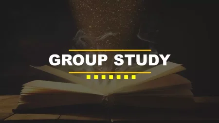 Gruppenstudie Google Präsentationen-Vorlage zum Herunterladen