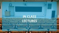 In Class Lectures Google Slides template for download