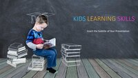 Kids Learning Skills Google Slides template for download