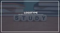 Learning Student Google Slides template for download