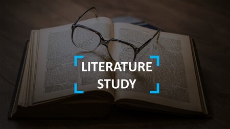 Litteraturstudie Google Presentationsmall för nedladdning