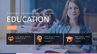 Modern Presentation Infographic Google Slides template for download