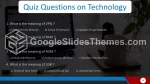 Onderwijs Online Cursus Quiz Google Presentaties Thema Slide 04