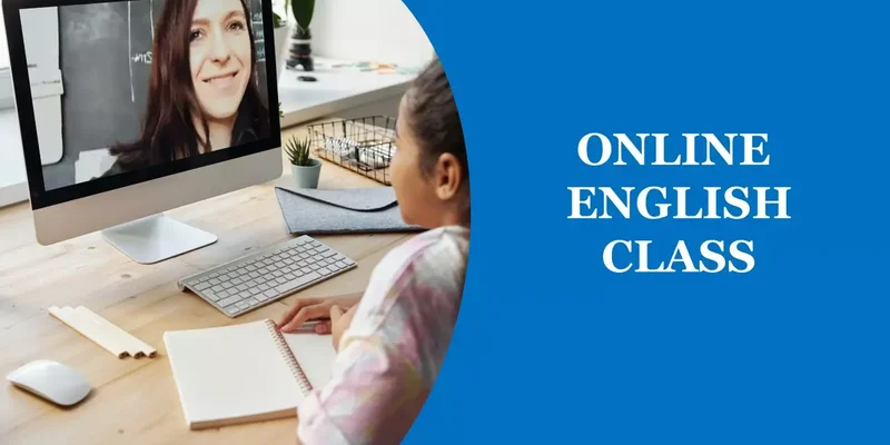 Engelsk onlineklass Google Presentationsmall för nedladdning