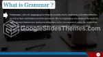 Eğitim Çevrimiçi İngilizce Sınıfı Google Slaytlar Temaları Slide 03