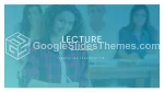 Eğitim Çevrimiçi Ders Google Slaytlar Temaları Slide 02
