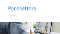 Pacesetters In The Classroom Google Slides template for download