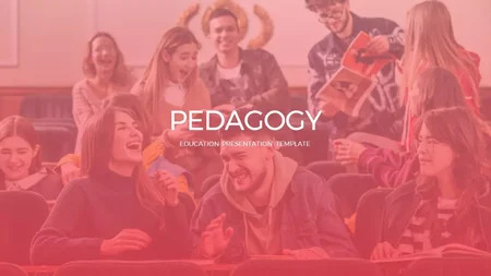Principper for pædagogik Google Slides skabelon for download