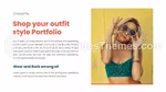 Moda Vista-Me Tendência Tema Do Apresentações Google Slide 19