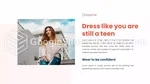 Moda Vista-Me Tendência Tema Do Apresentações Google Slide 20